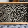 MANDALA WALL ART – Seven layer Frame Wall Art – Wood Mandala Art – Spiritual Wall Decor – Laser Cut Wooden Mandala – Mandala Wall Hanging