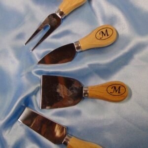 Cheese Knife Set – Funny cheese Knives – Engraved Cheese Knives Set – Charcuterie Set Wooden Handles – Cheese Spreader – Cheese Lover Gift