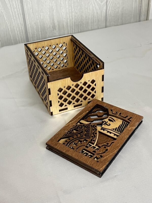 PLAYING CARD BOX – Unique Groomsmen Gift - Father's Day Gift – Gifts for Gamers – Card Storage Box – Playing Card Holder –Unique Poker Box - Image 7