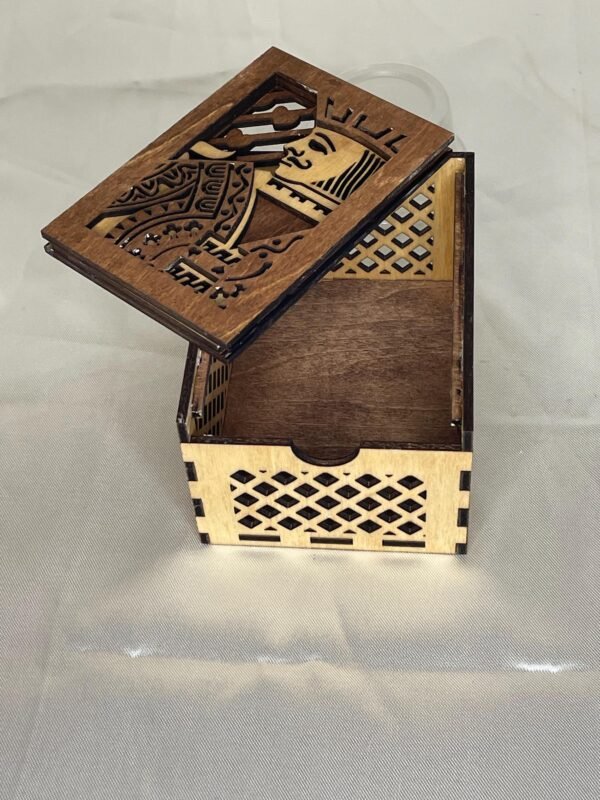 PLAYING CARD BOX – Unique Groomsmen Gift - Father's Day Gift – Gifts for Gamers – Card Storage Box – Playing Card Holder –Unique Poker Box - Image 8