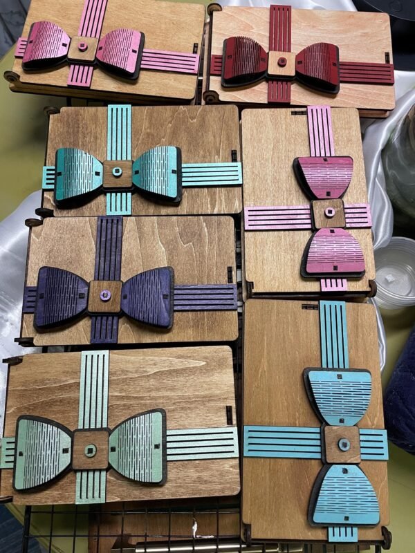 Luxury Gift Box – Gift Box with Ribbon – Keepsake Gift Box – Groomsman Gift Box – Bridesmaid Empty Box – Decorative Box – Wedding Gift Box - Image 7