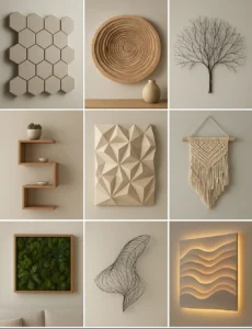 Read more about the article 3D Wall Art Ideas That Create Stunning Focal Points in Any Room