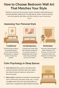 Read more about the article How to Choose Bedroom Wall Art That Matches Your Style