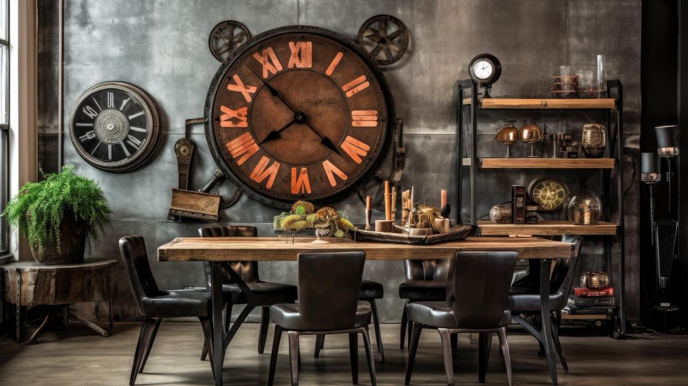 Read more about the article How to Style Your Modern Living Room with a Steampunk Wall Clock